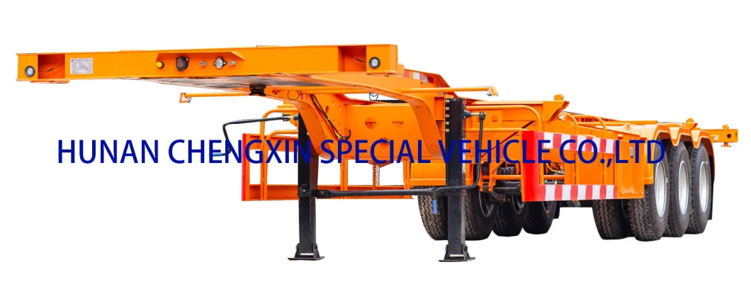 Container Skeleton Shipping Container Chassis Truck Semi Trailer