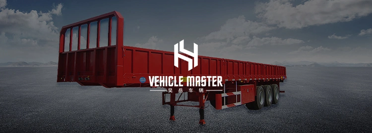 Vehicle Master New Sidewall Fence Semi Trailer Transportation Special Semi Trailer