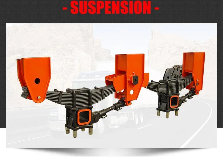 American Germany Type Mechanical Balanced Suspension for Semi Trailer