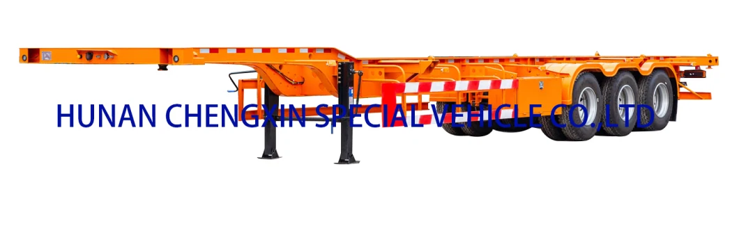 Container Skeleton Shipping Container Chassis Truck Semi Trailer