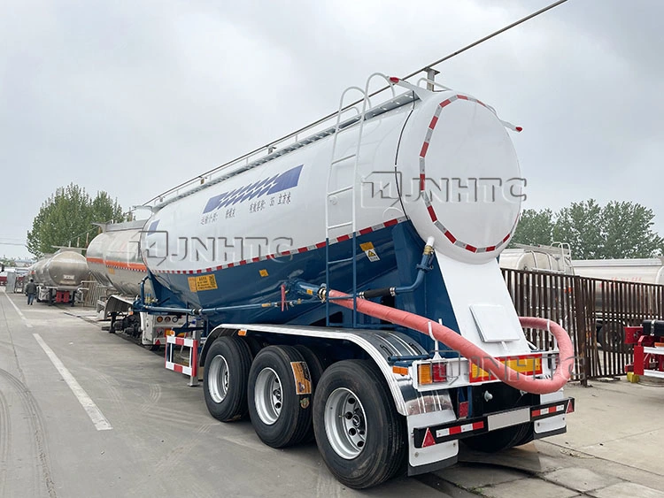 China Cement Truck Trailer Price 3 4 Alex Bulk Cement Trailer 30cbm 40cbm Dry Bulk Cement Powder Tanker Semi Trailers for Sale